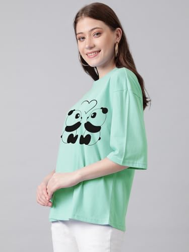 KOTTY Women’s Graphic Printed T-Shirt