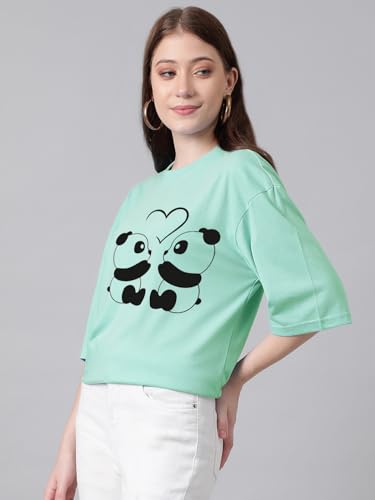 KOTTY Women’s Graphic Printed T-Shirt