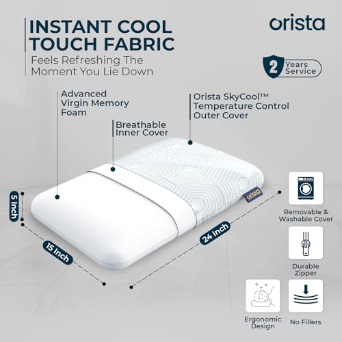 Orista SkyCool™ Memory Foam Pillow