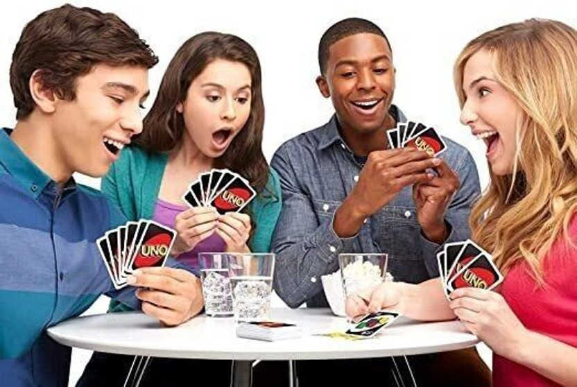 MOISH UNO Playing Cards Table fun Game for Kids (Multicolor UNO) - Image 3