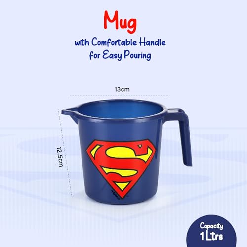 Nayasa Kids Bathroom Superman Set