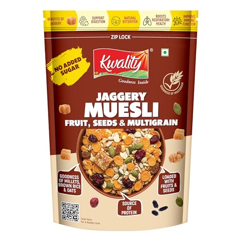 Kwality Muesli Jaggery, Fruits, Seeds