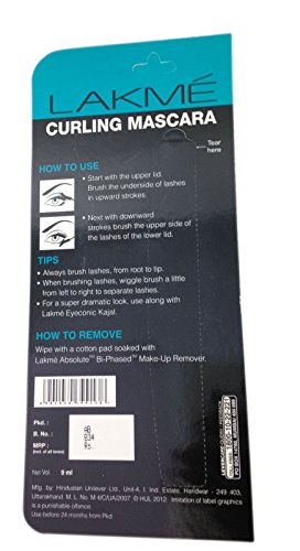 LAKMÉ Eyeconic - Curling Mascara, 9ml Pack - Image 2