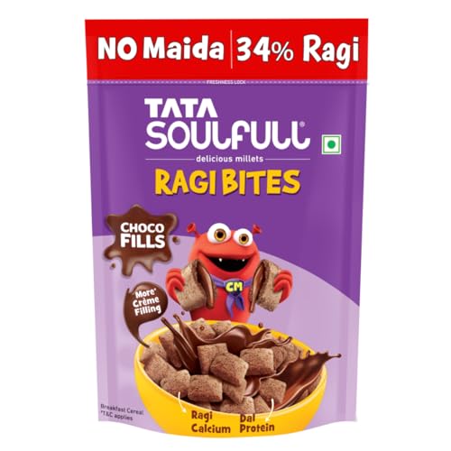 Tata Soulfull Ragi Bites Choco Fills, 500g