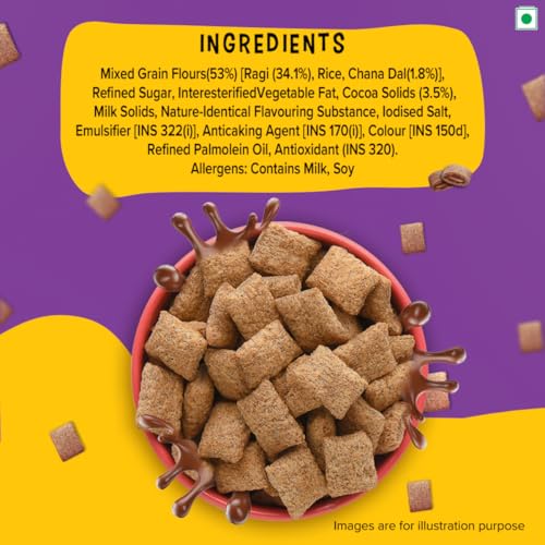 Tata Soulfull Ragi Bites Choco Fills, 500g - Image 4