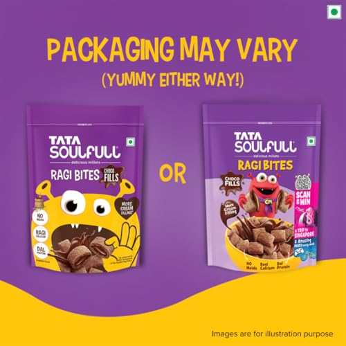 Tata Soulfull Ragi Bites Choco Fills, 500g - Image 6