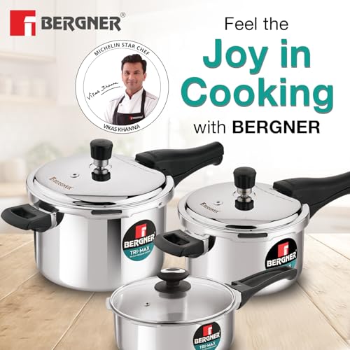 Bergner Trimax Triply Stainless Steel
