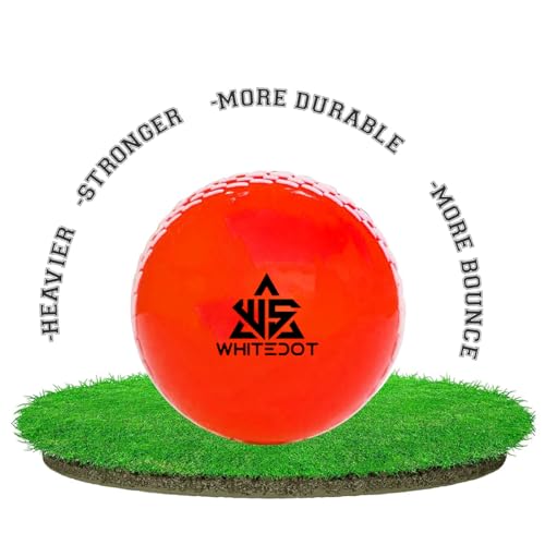 Whitedot Synthetic Rubber Practice Cricket