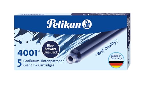 Pelikan 4001 GTP/5 Giant Ink Cartridge (Blue Black)