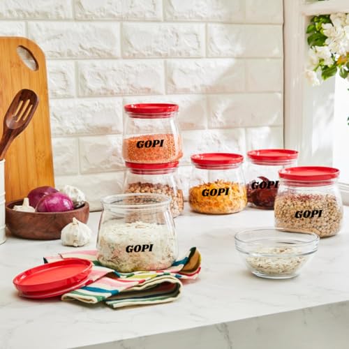 GOPI Plastic Storage Jar