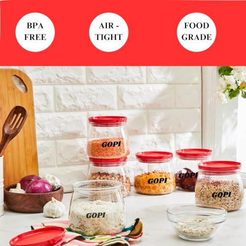 GOPI Plastic Storage Jar