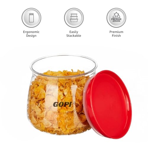 GOPI Plastic Storage Jar