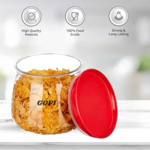 GOPI Plastic Storage Jar