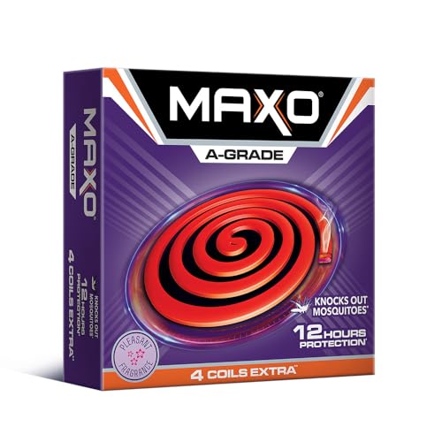 Maxo Mosquito Repellent Coil 12 Hour Red Regular (10 Count) - Image 3
