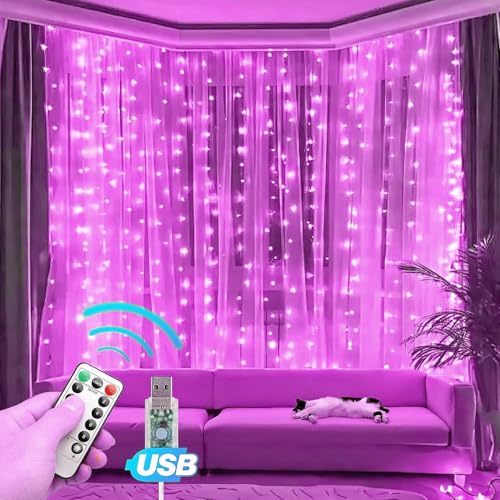 MIRADH 300 LED Fairy Curtain