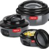 MILTON ERNESTO JR. Pack of 3 Thermoware Casserole Set (420 ml, 85 - Image 9