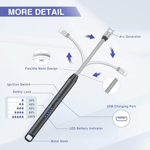 Crasts USB Plasma Rechargeable Electric