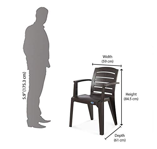 Nilkamal Chr2135 Plastic Mid Back