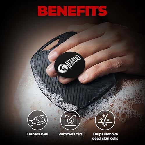 Beardo Silicone Body Scrubber, Loofah