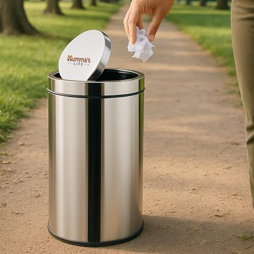 Mumma's LIFE Stainless Steel Dustbin