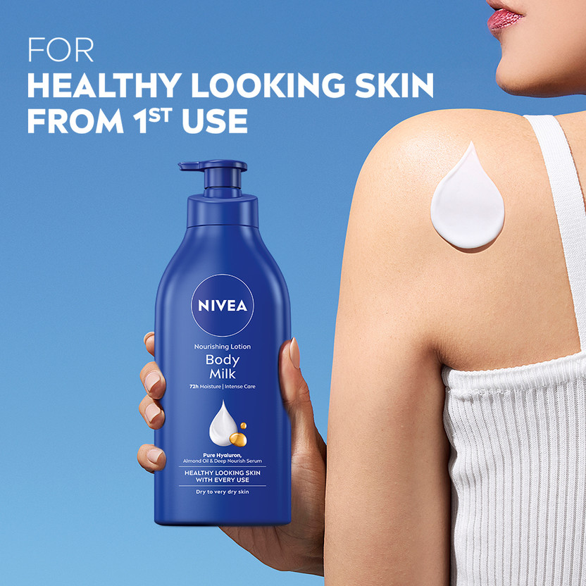 NIVEA Body Milk, Lotion Moisturizer