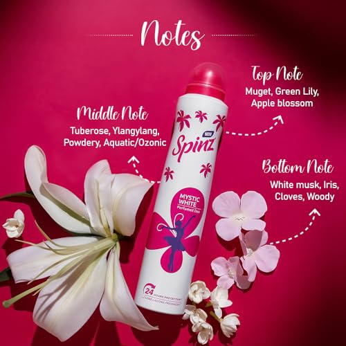 SpinZ Mystic White Perfumed Deo