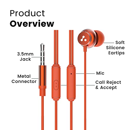 Ambrane Stringz 38 Wired Headphones