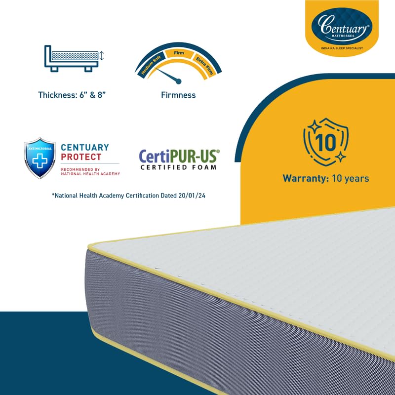 Centuary Mattresses Sleepables 6-Inch Queen