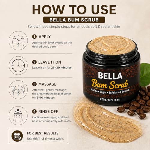 Bella Bum Exfoliating Coffee Body