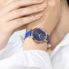 French Connection Leather Analog Blue