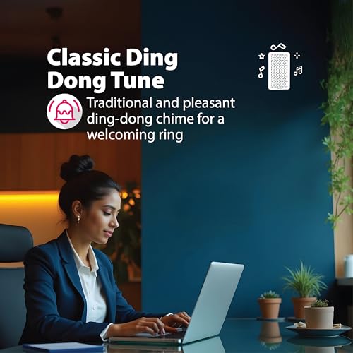 Havells Ring-O Dong Electronic Door Bell,White - Image 4