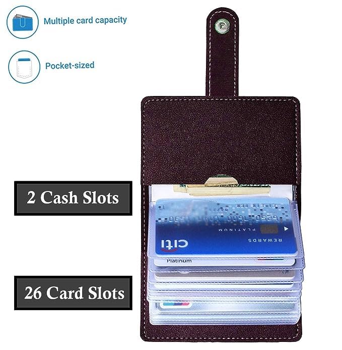 Stealodeal Brown 28 Slots Leather