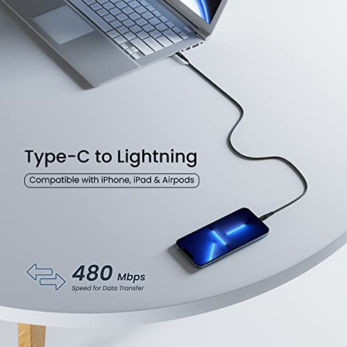 Ambrane Type-C to Lightning USB