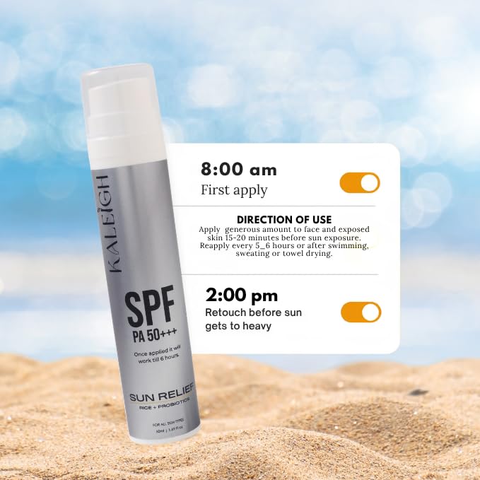 KALEIGH Sunscreen SPF 50 PA+++