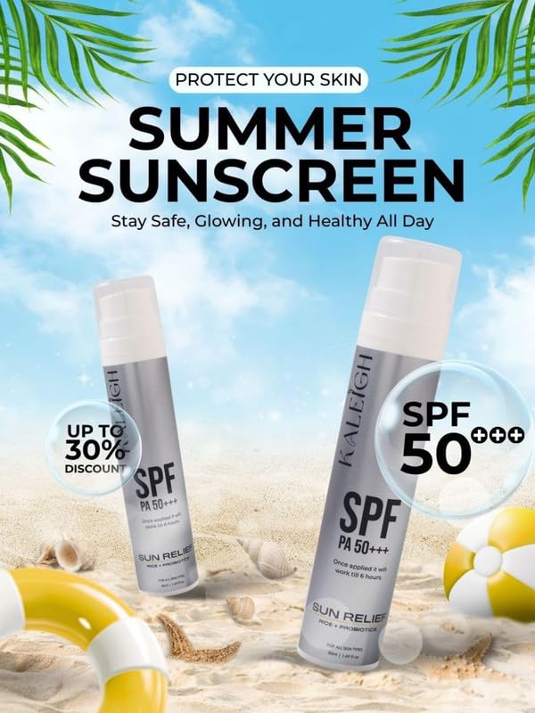 KALEIGH Sunscreen SPF 50 PA+++