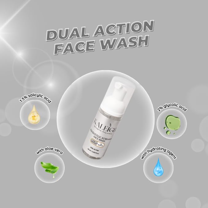 KALEIGH Sali-Glycolic Acnecontrol Foaming Face