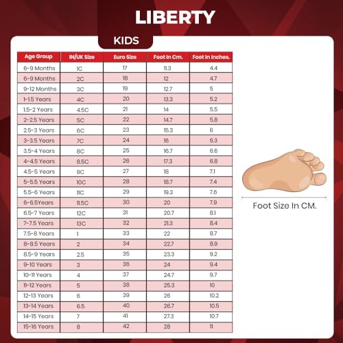 Liberty Leap7x NITKID-4E Walking Shoes for Kids with EVA Sole | Mesh Upper Suitable for Jogging & Gym| Quick-Wear Velcro Closure | Stylish, Lightweight & Comfortable Footbed | Sports Footwear - Image 6