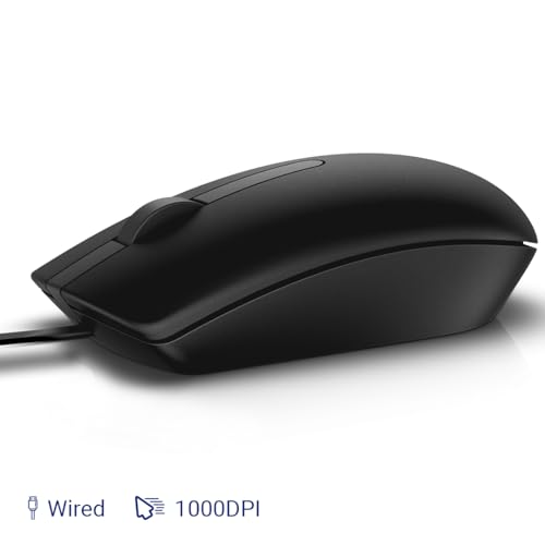 Dell MS116 Wired Mouse, 1000