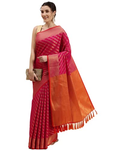 Panzora Women's Banarasi Silk Woven