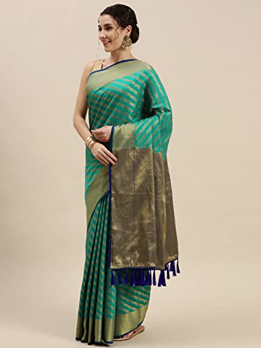 Panzora Women's Banarasi Silk Woven