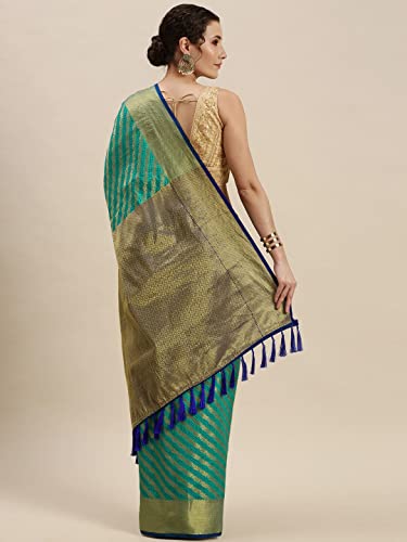 Panzora Women's Banarasi Silk Woven