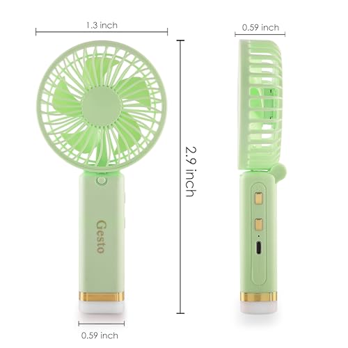 Gesto Portable Fan Rechargeable