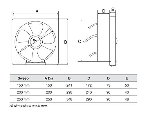 Havells Ventil Air DX 200mm