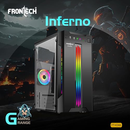 Frontech Inferno Gaming Computer Cabinet