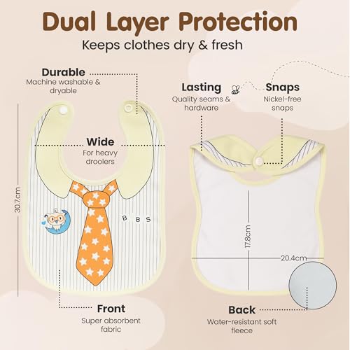 Waterproof Spill Resistant Bibs, Baby
