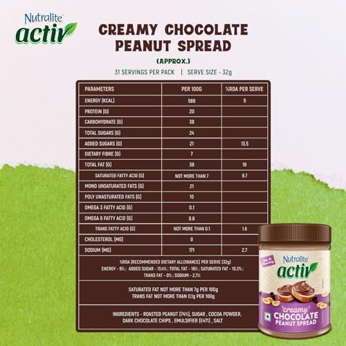 Nutralite Activ Peanut Butter Chocolate