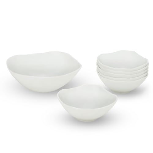 Larah by Borosil White Square