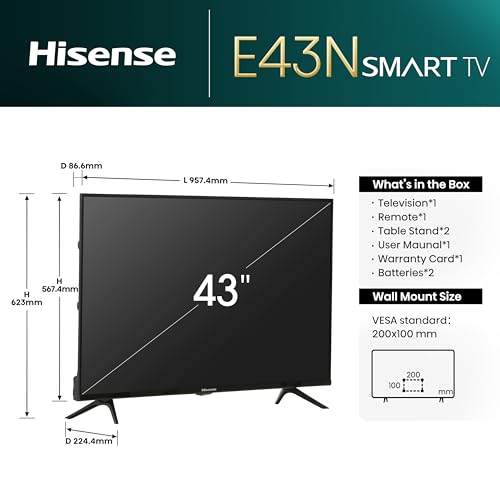 Hisense 108 cm E43N Series