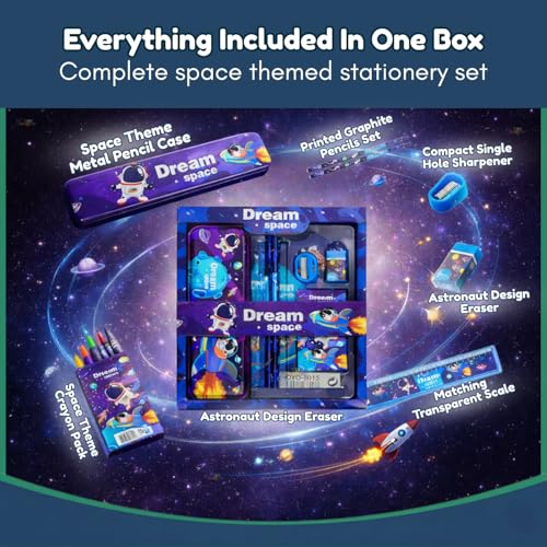 Toy Imagine Space Theme Stationery
