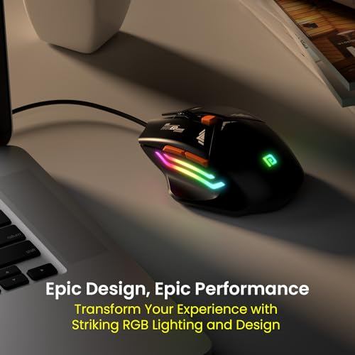 Portronics Vader Wired Gaming Mouse